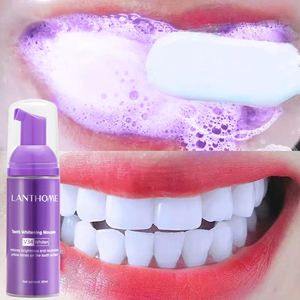Làm Trắng Răng Mousse màu <span class=keywords><strong>Corrector</strong></span> răng hiệu quả loại bỏ mảng bám màu vàng vết khói răng Làm sạch hơi thở tươi - Product Image 1
