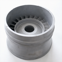 Roda Impeller Turbin Paduan Kustom OEM, Bilah Pengecoran Presisi untuk Komponen Tenaga Mesin Pompa Air
