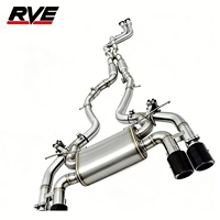 Tuyau d'échappement RVE 2014-2019, système d'échappement de voiture, tuyau intermédiaire à longueur égale, acier inoxydable 304 pour BMW M3/M4 F80 F82 F83 S55 3.0T
