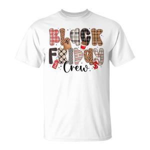 Camiseta Black Friday Crew con diseño de estampado de leopardo a cuadros a juego para la familia - Product Image 2