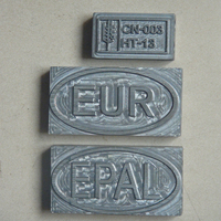 Machine à marquer à chaud électrique EPAL, personnalisable, pour marquage métallique, tampon européen EUR, logo IPPC