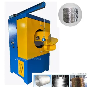 Double head Annealed wire coil winder machine spool take up machine for galvanized wire