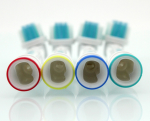 Cabezal de cepillo de dientes eléctrico giratorio/cabezales de cepillo de dientes de repuesto/cabezal de cepillo de dientes de nailon Dupont compatible con <span class=keywords><strong>oralB</strong></span> en el - Product Image 4