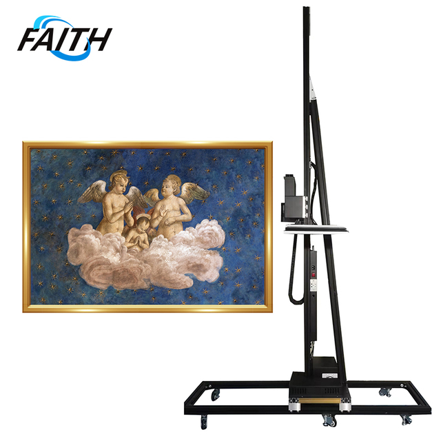 7d Uv Wall Painting Machine Robot Automatic Wall Panel 3d Vertical Mural Printer Printing Machine Wall Printer