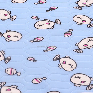 Wieder verwendbare Ice Silk Bettwäsche <span class=keywords><strong>Pad</strong></span> Summer <span class=keywords><strong>Cooling</strong></span> Kennel Mat für Hunde und Katzen Nachhaltige Ice Silk Schlaf matte mit <span class=keywords><strong>Pet</strong></span> Pads - Product Image 2