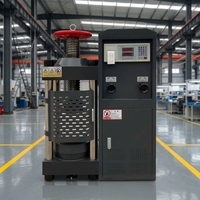 Machine d'essai de compression et de flexion à contrainte constante de 2000KN 200 tonnes pour tester la résistance à la compression et à la flexion du ciment