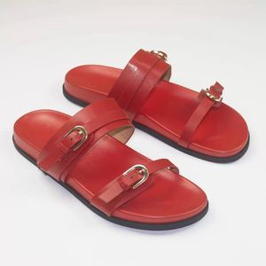 2026 Top Luxury Designer Sports Print Beach Women's Sandals Brand Double Button Summer Slide slippers Unisex Universal Cool <strong>Mop</strong> - Product Image 6