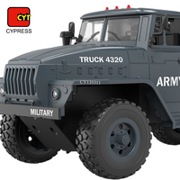 Usine directement fournir 2.4Ghz 1:12 4 canaux télécommande véhicules militaires jouet armée camion RC voiture tout-terrain pour les enfants