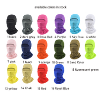 Protection solaire rafraîchissante imprimée personnalisée pour hommes moto casque de cyclisme doublure intérieure masque de ski cagoule masque de ski avec logo