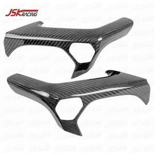 POIGNÉE DE PORTE INTER EN FIBRE DE CARBONE (<span class=keywords><strong>4</strong></span> PCS) POUR 2014-2019 LAMBO HURACAN LP610-<span class=keywords><strong>4</strong></span> LP580-2 LP640 - Product Image 2