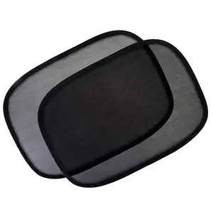 Side Automotive Window Sunshades Side Window Shades Logo Car Sunshade Print Foldable Customized 17x14in OEM Service Universal