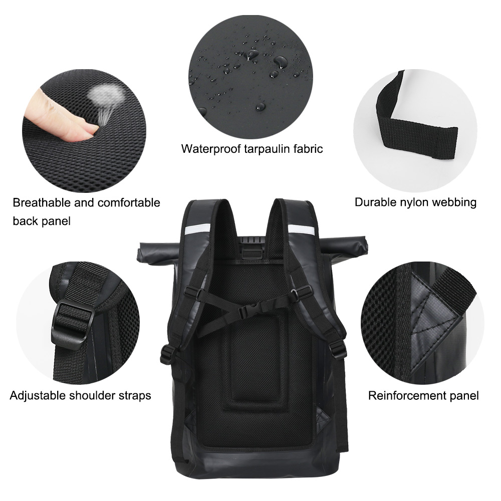product-750-750 New Design Waterproof Backpack Dry Bag Waterproof Durable Outdoor Rolling Backpack
