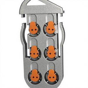 Accesorios para Audífonos, Estuches Portátiles Mini para Baterías, Compartimento para Baterías de Audífonos, Fácil de Transportar - Product Image 6