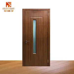5 pannelli mogano noce puerta de madera interni shaker porte in legno per appartamento applicativo