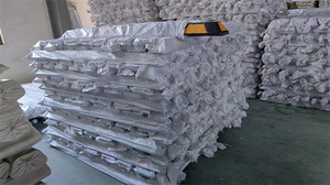 Heavy Duty 4 Channels PVC and Rubber Speed Bump <strong>Car</strong> Ramps <strong>Cable</strong> <strong>Protector</strong> Speed Bump Stopper - Product Image 6