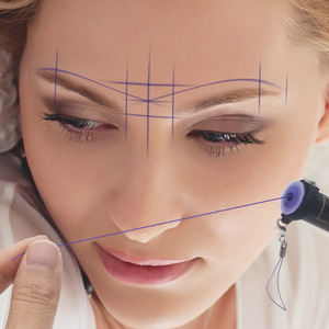 Outil de mesure de <span class=keywords><strong>ligne</strong></span> pré-encrée pour maquillage permanent, microblading, <span class=keywords><strong>tatouage</strong></span> des sourcils, fil pour sourcils, cartographie des sourcils, fil <span class=keywords><strong>rose</strong></span>, marque privée - Product Image 5