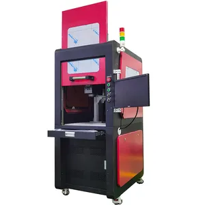 3D Fiber Laser Engraving Machine Curved Surface Dynamic Focusing 50w fiber laser marking machine