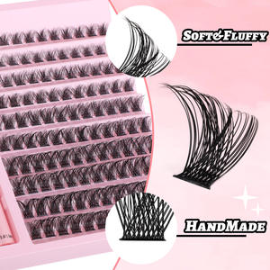 Mixed Procurement Low Price D Curl 10-16mm Cluster <b>Eyelash</b> <b>Extension</b> Kit 120pcs Diy Cluster Lashes Kit <b>Eyelash</b> <b>Extensions</b> - Product Image 5