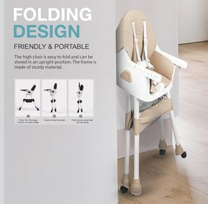 Chaise bébé moderne très vendue, en plastique souple, pour salle à manger, cuisine, chambre, extérieur, salon, pour enfants et tout-petits - Product Image 6