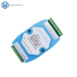 İzole RS485 veri toplama modülü Modbus RTU haberleşme dönüştürücü 0-10v analog dijital sinyal