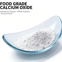 Oxyde de Calcium de Qualité Alimentaire Haute Pureté 95% 1250 mesh, Poudre de Chaux Vive, Régulateur de pH pour le Traitement de la Farine et la Fortification en Calcium du Pain