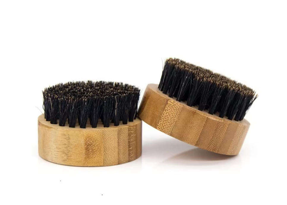 Brosse à barbe en bambou - 5,8*5,8*3,6 cm