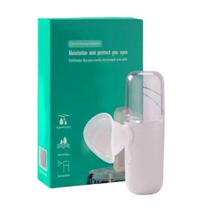 Electric Eye <b>Moisturizing</b> Device Nano <b>Spray</b> Hydrating Eye Care Cleaning US Plug Rechargeable Wireless Plastic White Pink - Product Image 3