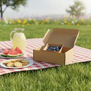 Boîte à Myrtilles en Forme de Livre, Personnalisée, Écologique, Biodégradable, en Pulpe, pour Pépinière, Jetable, Haute Résistance à l'Humidité, Recyclable - Product Image 3