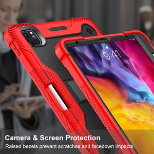 Étui pour <span class=keywords><strong>ipad</strong></span> <span class=keywords><strong>Pro</strong></span> <span class=keywords><strong>11</strong></span> <span class=keywords><strong>pouces</strong></span> 4ème 3ème 2ème 1ère <span class=keywords><strong>génération</strong></span> 2022 2021 avec porte-crayon pomme pour étui de protection en silicone robuste - Product Image 2