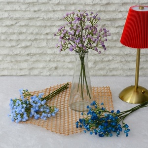 <span class=keywords><strong>Fiori</strong></span> Artificiali di Gypsophila Bianca di Alta Qualità, Morbidi al Tatto, in Plastica, per Decorazioni Matrimoniali - Product Image 4