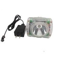 Lampe frontale LED verte pour l'exploitation minière, 20000 Lux, lampe de casque étanche pour travaux souterrains