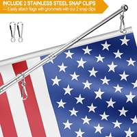 Banderas de Mano Personalizadas de Fábrica con Asta, 14x21cm, Pequeñas Mini Banderas Internacionales de Países del Mundo para Desfiles y Copa Mundial de Fútbol