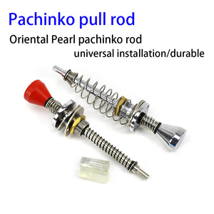 Sparatutto a sfera a molla interna nera per spacciatore di monete per parti di pillole per distributori automatici di metallo per bambini - Product Image 6