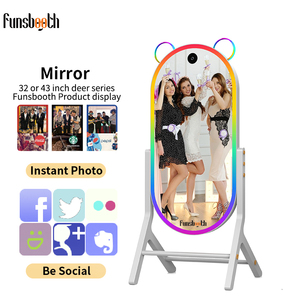 ตู้ถ่ายรูปกระจกอัจฉริยะพร้อมกล้องและเครื่องพิมพ์พร้อมแฟลช - Product Image 2