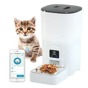 Großhandel pet feeder für katze-Wholesale Automatic Feeding Remote Control Smart Pet Bowls Feeder Dog Feeder