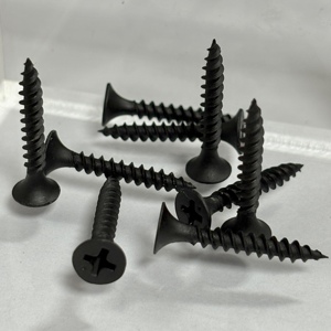 Tornillos de fosfatación negros de alta calidad a buen <span class=keywords><strong>precio</strong></span>, cabeza avellanada, tornillo autorroscante para paneles de yeso - Product Image 4
