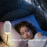 Nuevo Proyector USB Galaxy, Luz Ambiental Nocturna, Luz de Atmósfera de Nebulosa de Estrellas, Regalo para el Hogar y el Dormitorio, Lámpara de Proyección de la Vía Láctea para Dormir