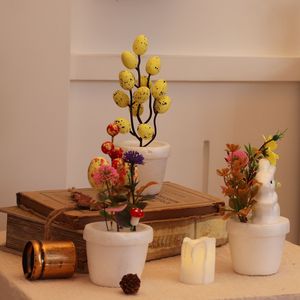 Vente <span class=keywords><strong>en</strong></span> gros de nouveaux œufs de Pâques <span class=keywords><strong>en</strong></span> matériau bulle fait main, <span class=keywords><strong>Platycodon</strong></span> grandiflorum, couleur lapin, <span class=keywords><strong>plante</strong></span> <span class=keywords><strong>en</strong></span> <span class=keywords><strong>pot</strong></span>, ornements décoratifs - Product Image 2