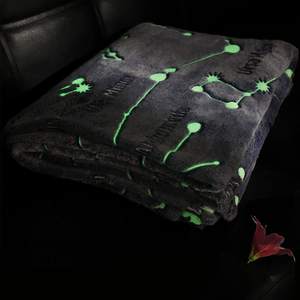 Mantas de Alta Calidad de Fabricantes, Brillantes en la Oscuridad, de Felpa, Franela, con Estrellas Luminosas Fluorescentes, Mantas Personalizadas para el Invierno - Product Image 4