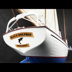 Modelo de <span class=keywords><strong>Velero</strong></span> Hecho a Mano, Alta Calidad de Fabricación, Regalo Náutico Personalizado, Modelo de <span class=keywords><strong>Velero</strong></span> de Plástico de 100 cm XGHT - Product Image 3