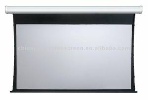 Pantalla motorizada de 120 "con control remoto para cine en casa/Cine Pantalla de proyección de tensión de pestaña de techo de <span class=keywords><strong>alta</strong></span> calidad - Product Image 4