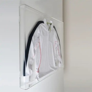 Cadres de présentation en acrylique transparent de haute qualité pour maillots de football, protection UV, impression sérigraphiée, taille personnalisée pour la maison - Product Image 2