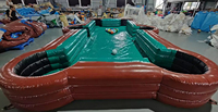 Mesa de Billar Inflable Grande, Mesa de Billar, Cancha de Fútbol, Mesa de Snookball, Mesa de Fútbol, Juego Deportivo para Eventos