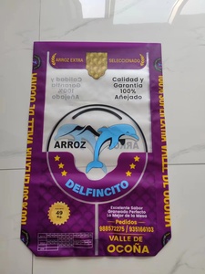 Sacs en polyéthylène à fond plat personnalisés en gros pour 25 <span class=keywords><strong>kg</strong></span> et 50 <span class=keywords><strong>kg</strong></span> <span class=keywords><strong>de</strong></span> farine et amidon <span class=keywords><strong>de</strong></span> maïs – Fournisseur d'usine - Product Image 2