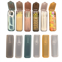 Boîte de rangement portable compacte pour voyage, pilules, capsules, cure-dents, fil dentaire, mini pièces - Contenant en plastique PP de qualité alimentaire