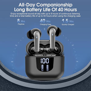 Écouteurs intra-auriculaires <span class=keywords><strong>sans</strong></span> <span class=keywords><strong>fil</strong></span> stéréo étanches à réduction de bruit, tendance 2026, <span class=keywords><strong>pour</strong></span> le gaming et la musique Apple - Product Image 5