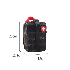 Kit di Pronto Soccorso Tattico Personalizzato IFAK, Borsa per Traumi per Campeggio, Caccia, Escursionismo, Auto, Terremoti e Kit di Sopravvivenza per Avventure all'Aperto - Product Image 2