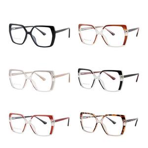 Monture de lunettes carrée Tr90 87190, monture intégrale, protection anti-lumière bleue, lunettes d'ordinateur unisexes - Product Image 5