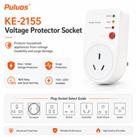 Protecteur de tension Puluos KE-2155 avec protection contre les surtensions pour appareils électriques domestiques, 110V 220V