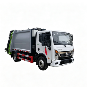 Camion compacteur à benne basculante 4x2 avec moteur Yuchai de 220 chevaux, transmission manuelle, camion de collecte des déchets - Product Image 1